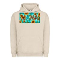 Pigment French Oak western mama with sunflowers and cactus Urban Hoodie - RanaPortraitStore