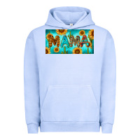 Pigment Grape Ice western mama with sunflowers and cactus Urban Hoodie - RanaPortraitStore