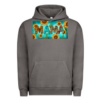 Pigment Tornado western mama with sunflowers and cactus Urban Hoodie - RanaPortraitStore