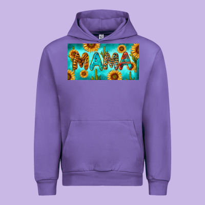Western Mama With Sunflowers And Cactus Urban Hoodie Designed By Ranaportraitstore