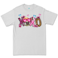 Dove Grey xoxo cow valentine's day Premium Tee - OliviaCreatesArt