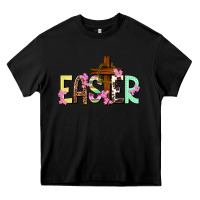 Black Easter crown of thorns Easter Day Heavy Core Tee - HowdyJamesFarm