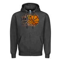 Charcoal Heather it's game day y'all basketball Zipper Hoodie - JahusDesignShop