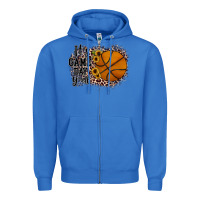 True Royal it's game day y'all basketball Zipper Hoodie - JahusDesignShop