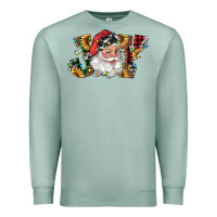 Seafoam santa joy with sunflowers Premium Sweatshirt - RanaPortraitStore