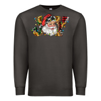 Smoke santa joy with sunflowers Premium Sweatshirt - RanaPortraitStore
