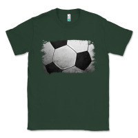 Sports Green soccer brushstroke Classic Tee - Jasminsmagicworld