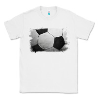 White soccer brushstroke Classic Tee - Jasminsmagicworld