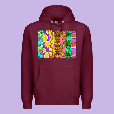 Summer Brushstroke Premium Hoodie Designed By Jasminsmagicworld