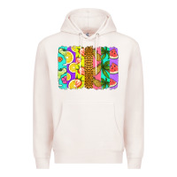 Pale Pink summer brushstroke Premium Hoodie - Jasminsmagicworld