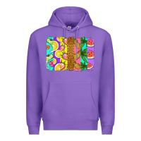 Purple summer brushstroke Premium Hoodie - Jasminsmagicworld