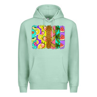 Seafoam summer brushstroke Premium Hoodie - Jasminsmagicworld