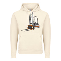 Vintage Artic Forklift Vintage Hoodie - LillyAllenDesigns