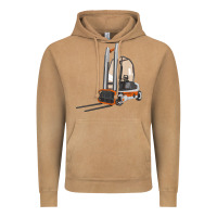 Vintage Camel Forklift Vintage Hoodie - LillyAllenDesigns