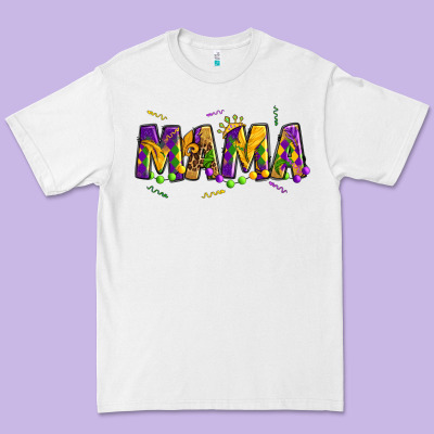 Mama Mardi Gras Premium Tee Designed By Oliviacreatesart