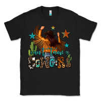 Black can't tame a cowgirl Classic Tee - OliviaCreatesArt