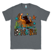 Charcoal Heather can't tame a cowgirl Classic Tee - OliviaCreatesArt