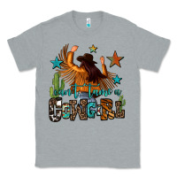 Heather Grey can't tame a cowgirl Classic Tee - OliviaCreatesArt