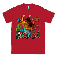 Red can't tame a cowgirl Classic Tee - OliviaCreatesArt