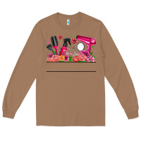 Toasted Coconut Hair Stylist Your Textt Long Sleeve Tee - CowhideDigitalArt