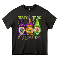 Asphalt Mardi Gras with my gnomies Heavy Core Tee - HowdyJamesFarm