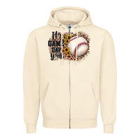 Sandshell it's game day y'all baseball Zipper Hoodie - JahusDesignShop