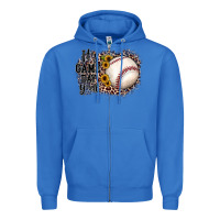True Royal it's game day y'all baseball Zipper Hoodie - JahusDesignShop