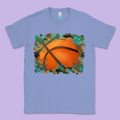 Sports Basketball Background Classic Tee Designed By Artiststas