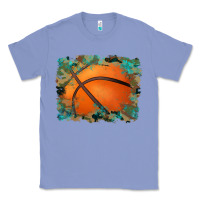 Colony Blue sports basketball background Classic Tee - Artiststas