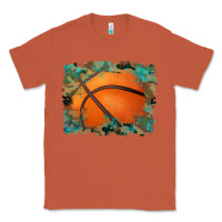 Copper sports basketball background Classic Tee - Artiststas