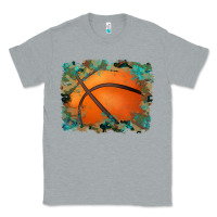 Heather Grey sports basketball background Classic Tee - Artiststas