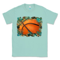 Seafoam sports basketball background Classic Tee - Artiststas