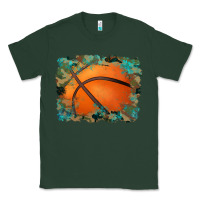 Sports Green sports basketball background Classic Tee - Artiststas