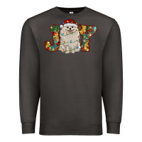 Smoke pomeranian christmas joy Premium Sweatshirt - RanaPortraitStore