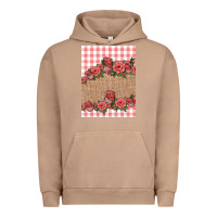 Pigment Burro valentines day burlap background Urban Hoodie - Jasminsmagicworld