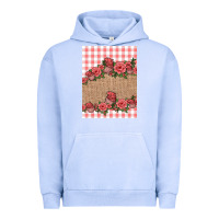 Pigment Grape Ice valentines day burlap background Urban Hoodie - Jasminsmagicworld