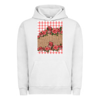 Pigment Lunar Rock valentines day burlap background Urban Hoodie - Jasminsmagicworld