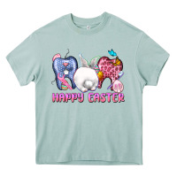 Arona Happy Easter Dental Easter Day Heavy Core Tee - CowGirlArtShop
