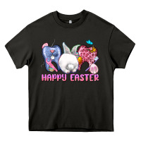 Asphalt Happy Easter Dental Easter Day Heavy Core Tee - CowGirlArtShop