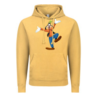 Vintage Mustard goofy Vintage Hoodie - baoMotion