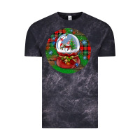 Cloud Black snow globe christmas ornament Vintage Tee - BundleAndBundleShop