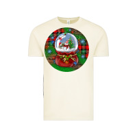 Vintage Arctic snow globe christmas ornament Vintage Tee - BundleAndBundleShop