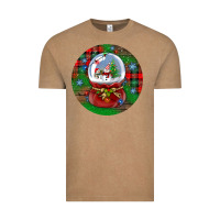 Vintage Coffee snow globe christmas ornament Vintage Tee - BundleAndBundleShop