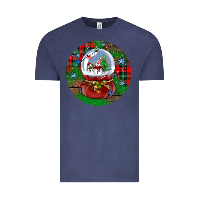 Snow Globe Christmas Ornament Vintage Tee by BundleAndBundleShop | Teevron