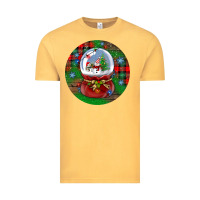 Vintage Mustard snow globe christmas ornament Vintage Tee - BundleAndBundleShop