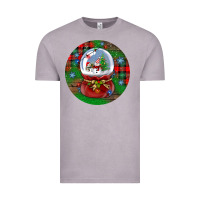 Vintage Zinc snow globe christmas ornament Vintage Tee - BundleAndBundleShop