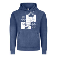 Vintage Denim hunter gon and killua anime manga Vintage Hoodie - baoMotion