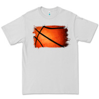Dove Grey Basketball Brushstroke Premium Tee - RanaPortraitStore