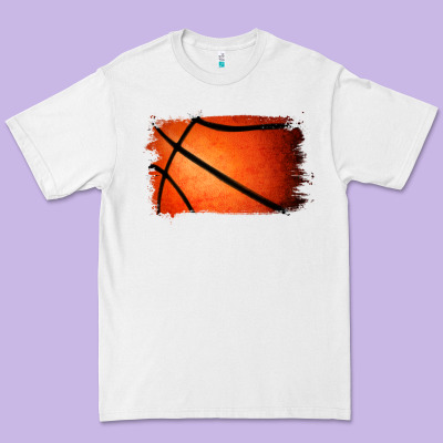 Basketball Brushstroke Premium Tee Designed By Ranaportraitstore