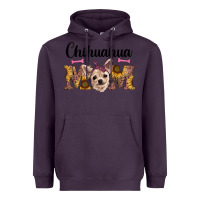 Plum western chihuahua mom Heavyweight Hoodie - RanaPortraitStore
